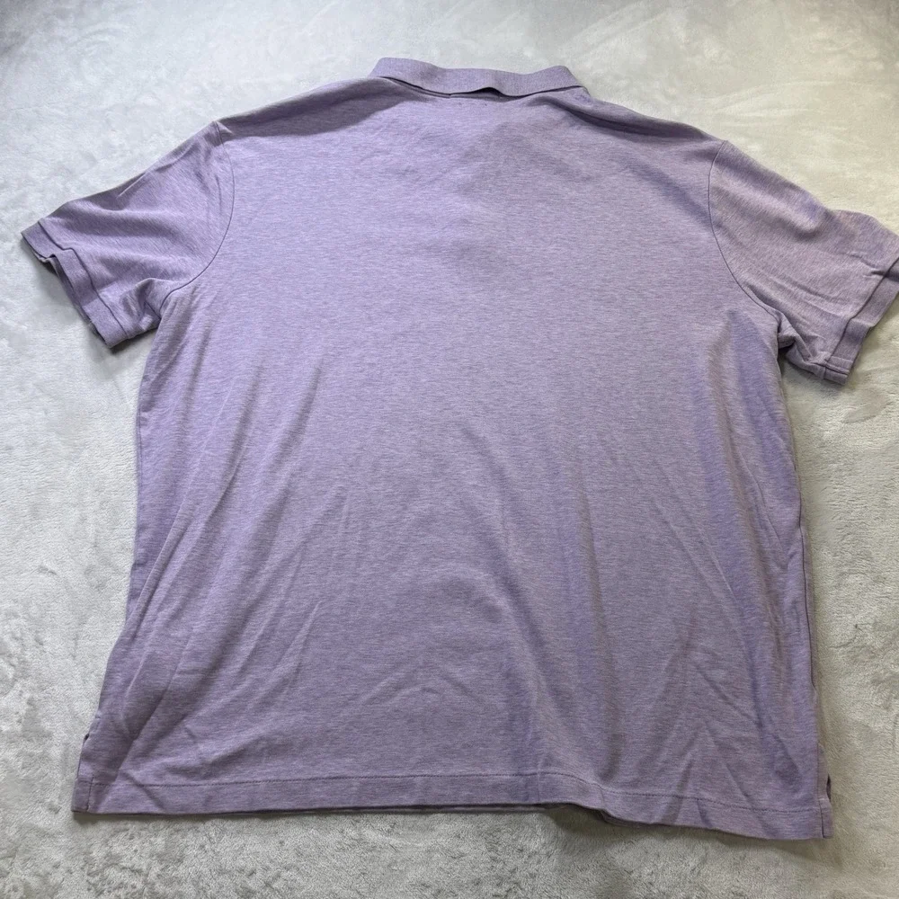 Polo Ralph Lauren Classic Fit Polo Shirt XL Purple Heather Big Pony Golf Cotton